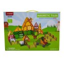 Klocki magnetyczne farma 76 el. - Magnetic Tiles 3+