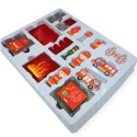 Klocki magnetyczne straż pożarna 48 el. - Magnetic Tiles 3+