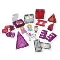 Klocki magnetyczne zamek księżniczki 58 el. - Magnetic Tiles 3+