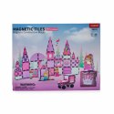 Klocki magnetyczne zamek księżniczki 58 el. - Magnetic Tiles 3+