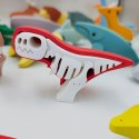Magnetyczne zwierzaki puzzle 3D Half Toys - 24 szt. 3+