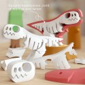 Magnetyczne zwierzaki puzzle 3D Half Toys - 24 szt. 3+