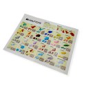 Magnetyczne zwierzaki puzzle 3D Half Toys - 24 szt. 3+