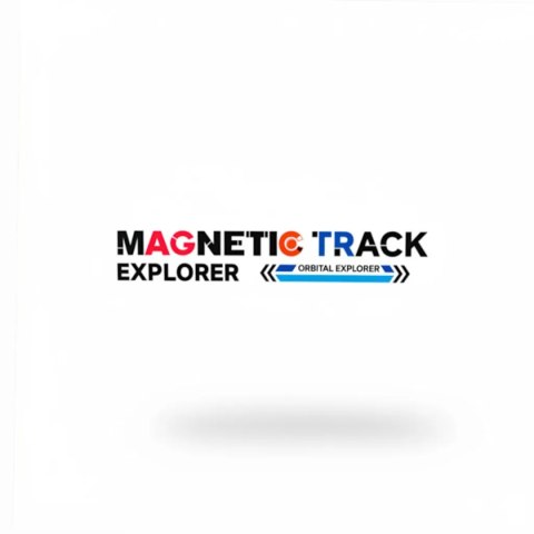 Magnetyczny tor z pociągiem elektrycznym 67 el. - 3+