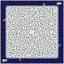 Mata suchościeralna labirynt 100x100 cm Przedsrzedaż NIŻSZA CENA
