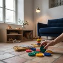 Puzzle sensoryczne Planeta zmysłów 68 el. - Mom's Care 1+