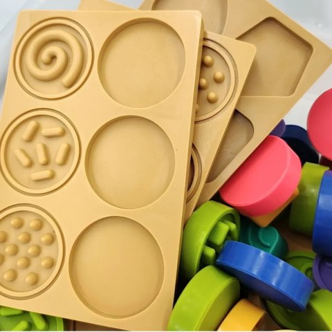 Puzzle sensoryczne Planeta zmysłów 68 el. - Mom's Care 1+