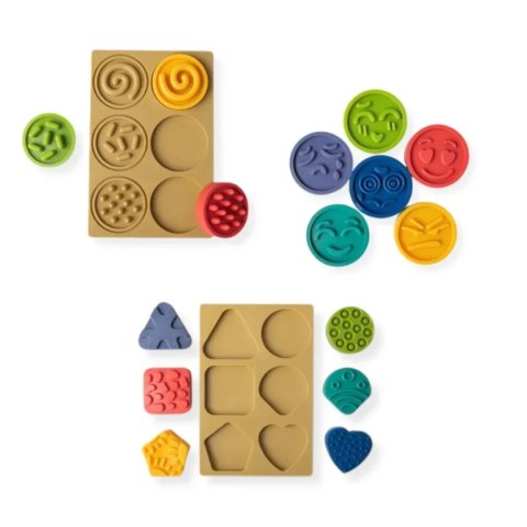 Puzzle sensoryczne Planeta zmysłów 68 el. - Mom's Care 1+