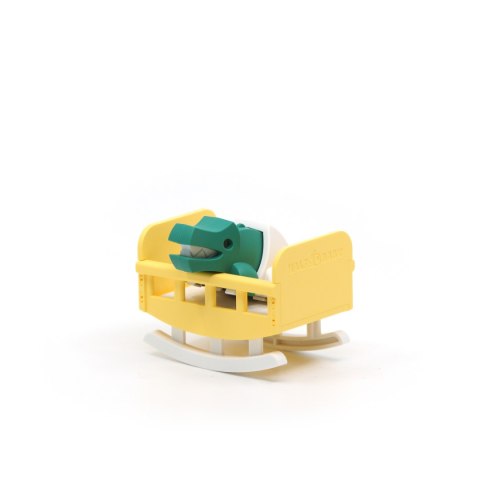 Zabawki magnetyczne 3D dla dzieci safari hipopotam i krokodyl - Half Toys 3+