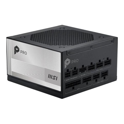 Zasilacz MSI PRO A1000PL PCIE5 1000W 135mm 80plus Platinum