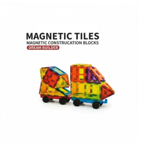 Klocki magnetyczne XL 85 elementów -3+