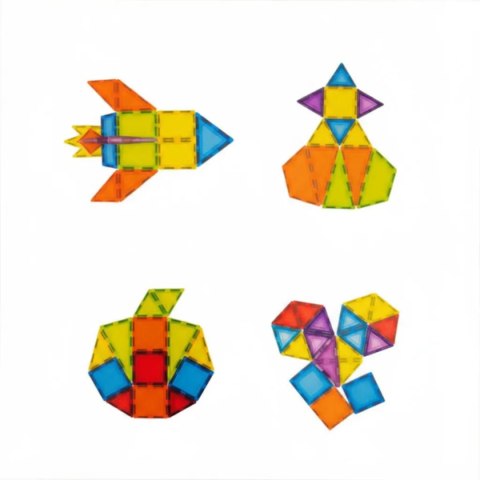Klocki magnetyczne XL 85 elementów -3+