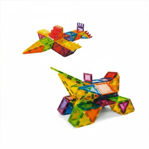 Klocki magnetyczne XL 85 elementów -3+