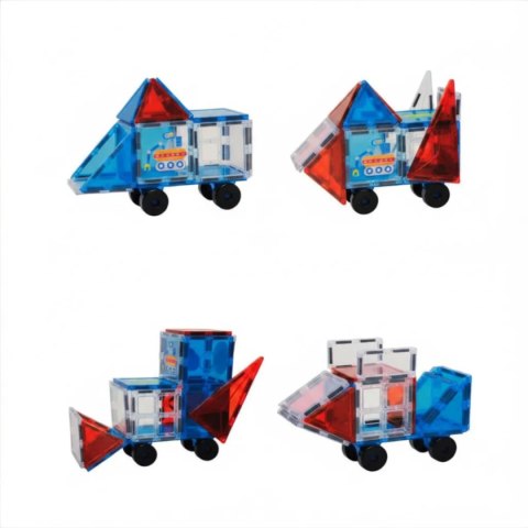 Klocki magnetyczne kosmiczne zestaw 60 elementów - 3+