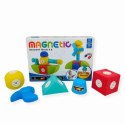 Klocki magnetyczne piankowe EVA 15 el. - MagTic 3+