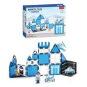 Klocki magnetyczne policja komisariat 28 el. - Magnetic Tiles 3+