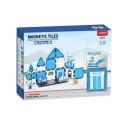 Klocki magnetyczne policja komisariat 28 el. - Magnetic Tiles 3+