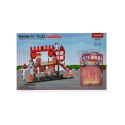 Klocki magnetyczne straż pożarna 32 el. - Magnetic Tiles 3+