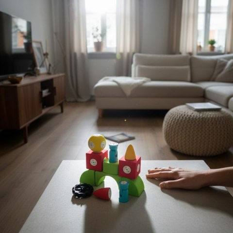 Magnetyczne klocki piankowe EVA 24 el. - MagTic 3+