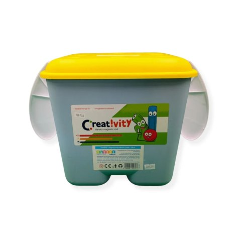 Magnetyczne pałeczki i kulki 128 el. - CreatiViti 3+