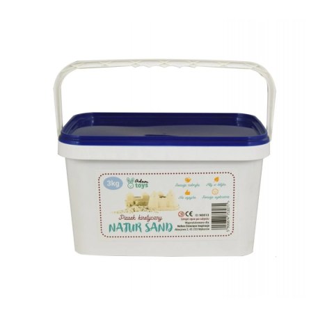 NaturSand 3 kg - polski piasek dynamiczny do domu - Adam Toys 3+