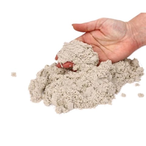 Piasek kinetyczny NaturSand 3 kg z foremkami i piaskownicą - Adam Toys 3+