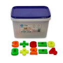 Piasek kinetyczny NaturSand 3 kg z foremkami i piaskownicą - Adam Toys 3+