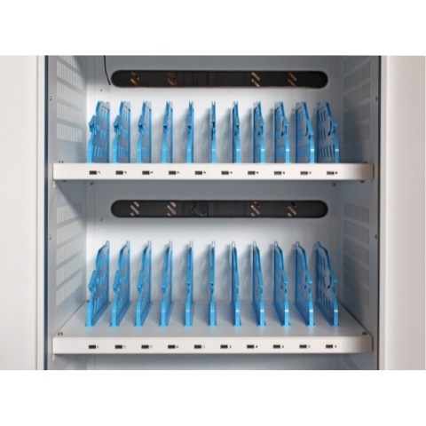 Szafa do ładowania 30 tabletów 30 portów USB 5V 30 gniazd AC TLY_108880