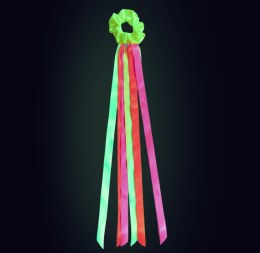 Wstążki do tańca 75 cm na rękę Neonowe UV 2 szt.
