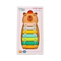 Cymbałki drewniane kapibara dla dzieci - Adam Toys 18m+