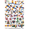 Klocki konstrukcyjne Morphun Junior Xtra 600 el. - od 4 lat