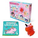 Książeczka do kąpieli Jednorożec z figurką - Buddy & Barney 18m+