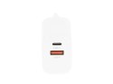 Ładowarka Movano GaN 30W USB-C PD + USB-A (white)