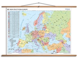 Mapa polityczna Europy 200x150