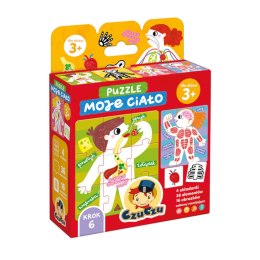 CzuCzu Puzzle Moje ciało - nauka anatomii przez zabawę 3+