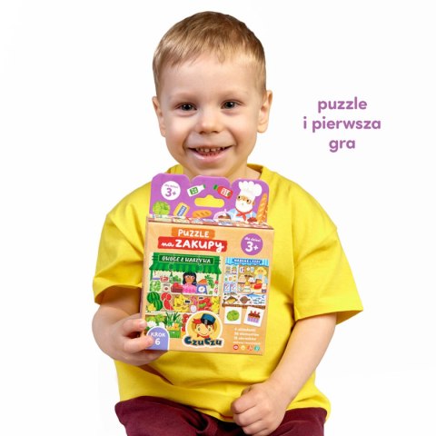 CzuCzu Puzzle Na zakupy - układanka i gra 2w1 3+