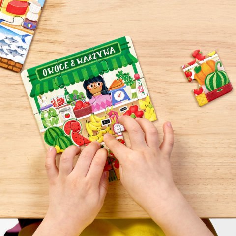 CzuCzu Puzzle Na zakupy - układanka i gra 2w1 3+