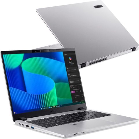 Notebook ACER Travelmate P2 TMP214-56-TCO (14"/I5 120U /16GB/SSD512GB/W11P/Srebrno czarny)