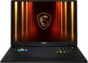 Notebook MSI Vector 18 HX AI A2XWIG-691PL (18"/Ultra 9 275HX /RTX 5080/32GB/SSD2TB/W11H/Czarny)